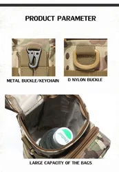 Bolsa táctica para hervidor de agua camping y excursionismo
