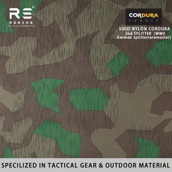 Mochila táctica de cordura Splinter, nailon impermeable poliuretano