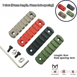 Element SLR PDX – Carril guía MLOK 20mm aluminio con madera y cuero