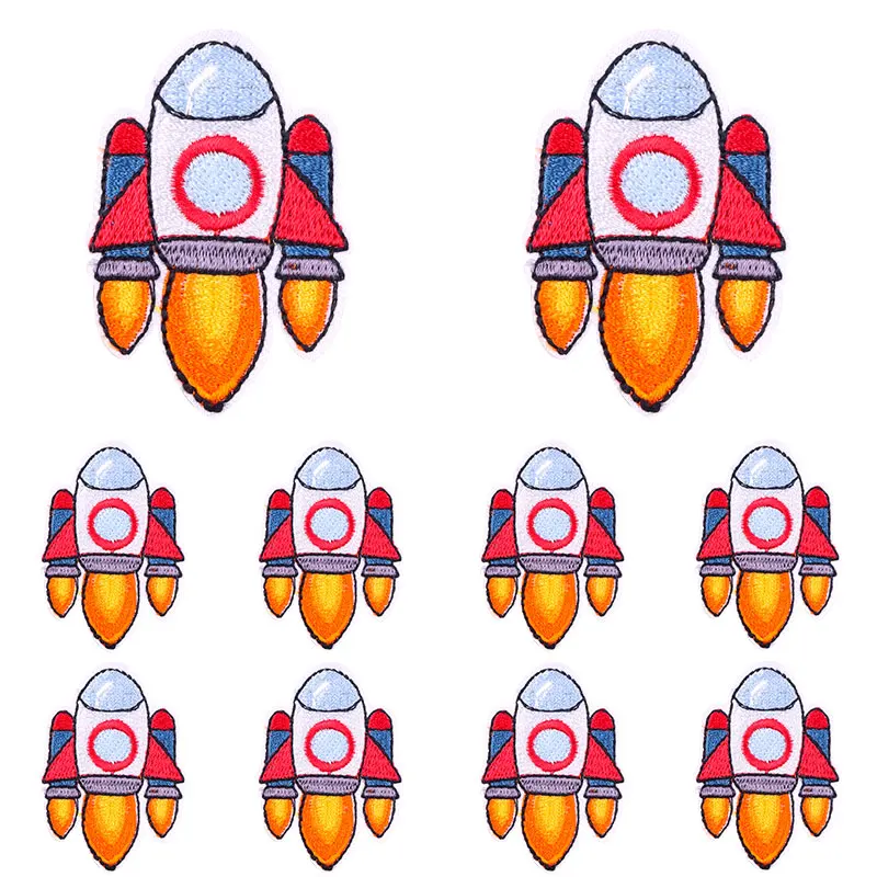 Parche bordado termoadhesivo dibujos animados para chaqueta vaquera - imagen 2