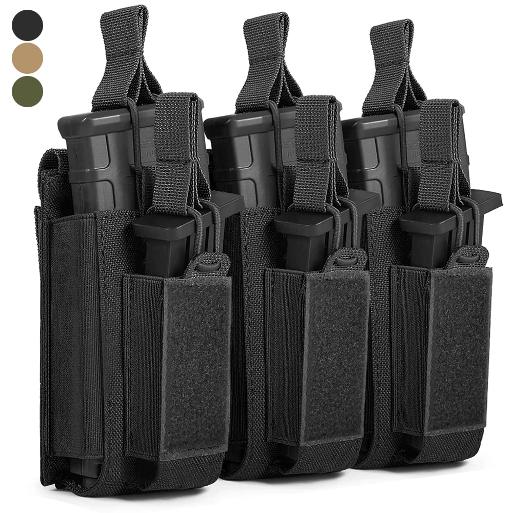 Bolsa triple MOLLE para cargadores
