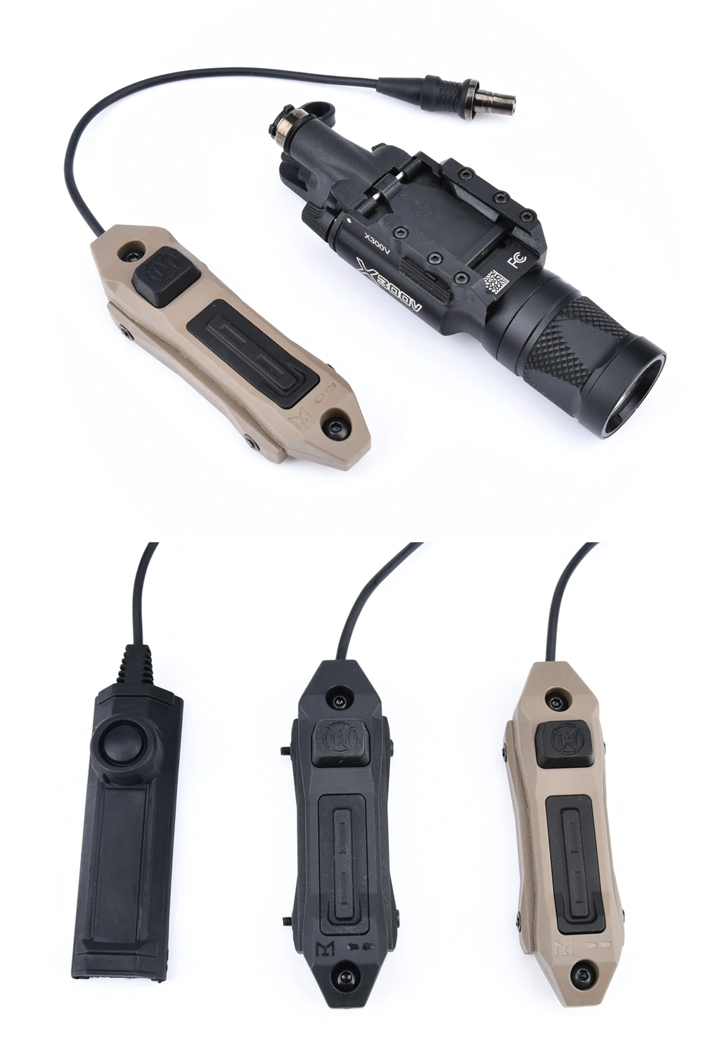 Detalle del interruptor remoto