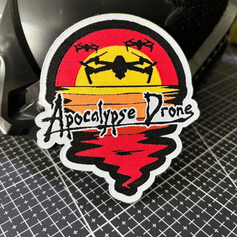 Parche táctico Apocalypse Drone Morae tejido con gancho y bucle - imagen 4