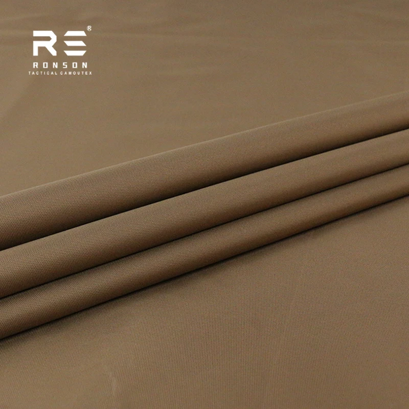 Tela Oxford impermeable PU alta densidad Coyote marrón para bolsas - imagen 2