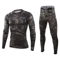 Calzón térmico camuflaje transpirable – Táctico elástico hombre
