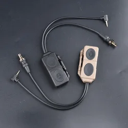WADSN interruptor táctico para linterna con carril Picatinny