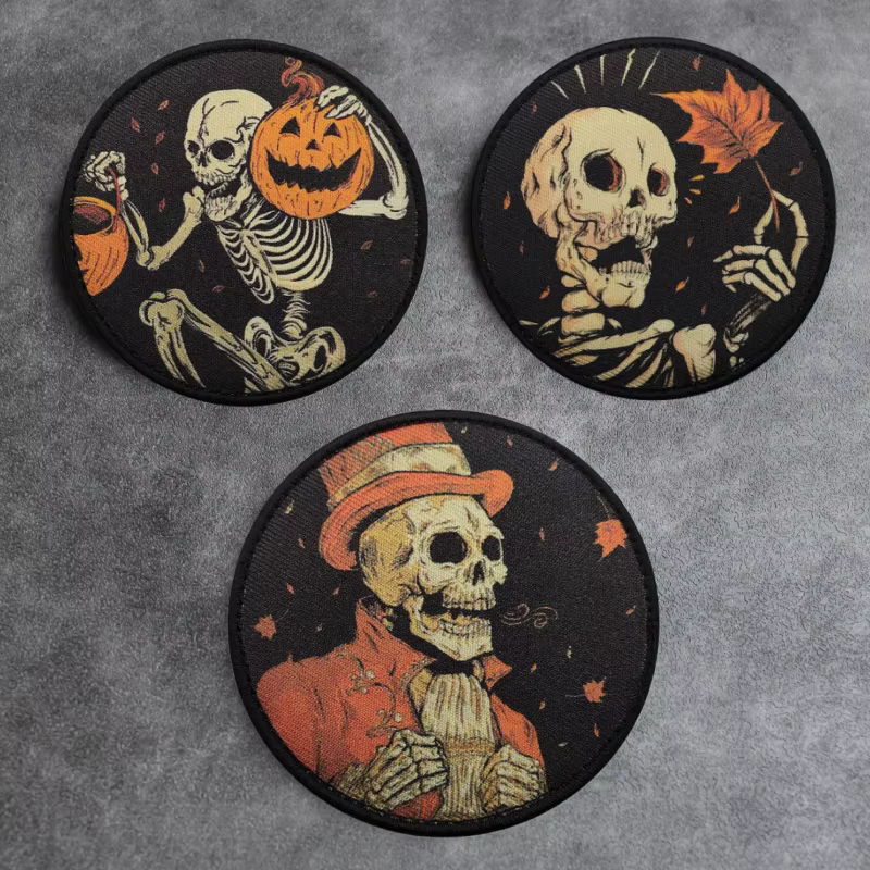 Victoria Parche Táctico Halloween Calabaza MOLLE - imagen 3