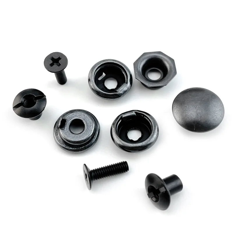 Hebilla de anilla IWB de latón negro con broche para fundas tácticas - imagen 4