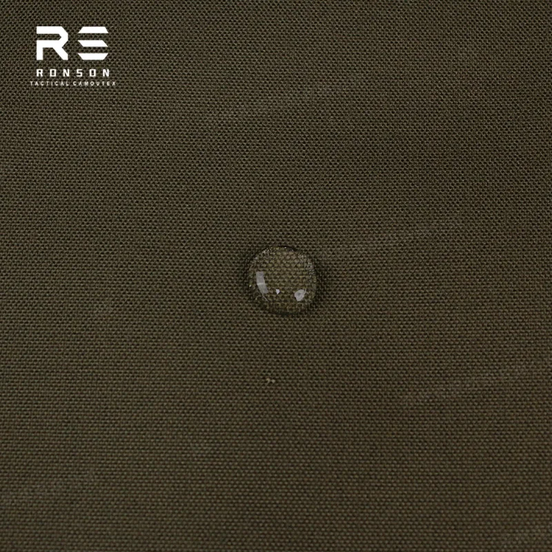 Tela Cordura nylon PU café oscuro impermeable táctica aire libre