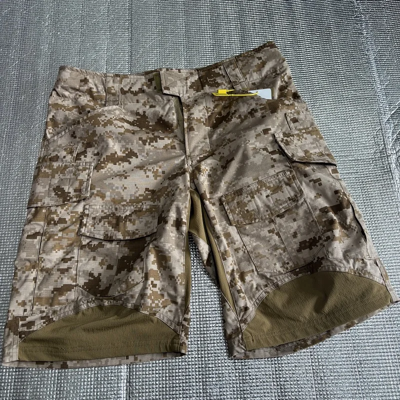 Bermudas tácticas resistentes a desgarros nailon y algodón multicolor - imagen 4