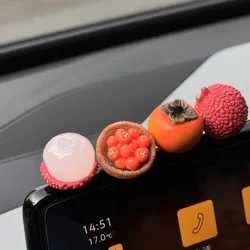 Decoración táctica simulación de frutas mini para escritorio