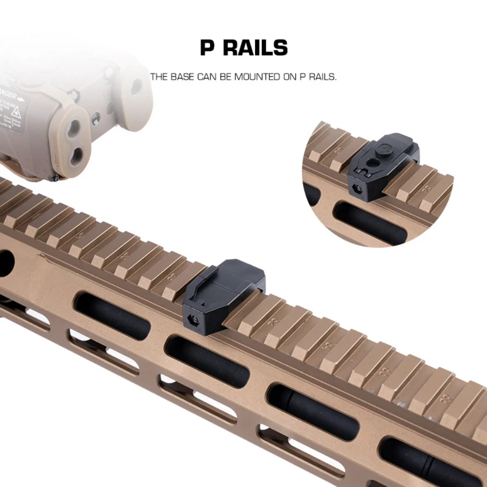 POSEIDON DEFENSE Herramienta táctica ajustable para PEQ y punto rojo - imagen 3