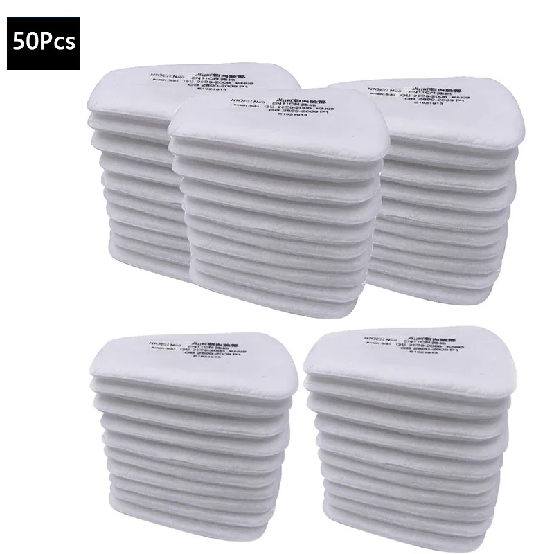Prefiltro electrostático de algodón para respirador químico