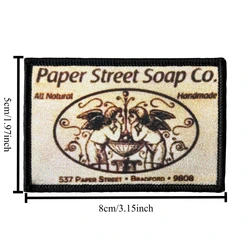 Parche velcro Paper Street Soap Co. – Fight Club insignia moral