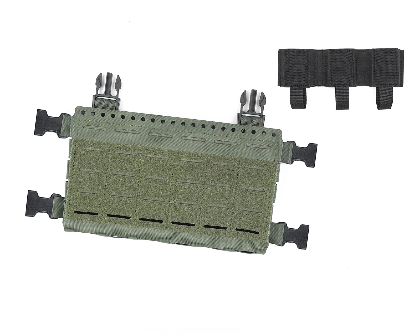 Chaleco táctico MK5 portaplacas MOLLE ripstop para airsoft y caza - imagen 4