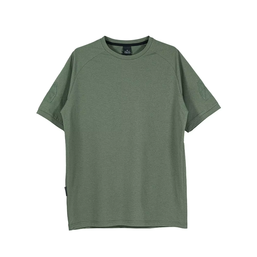 Camiseta táctica secado rápido resistente a abrasión UV manga corta