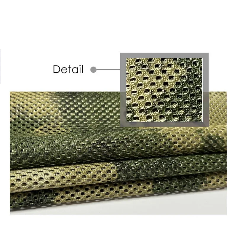 Tela camuflaje A-TACS FG malla gruesa poliéster para outdoor - imagen 2