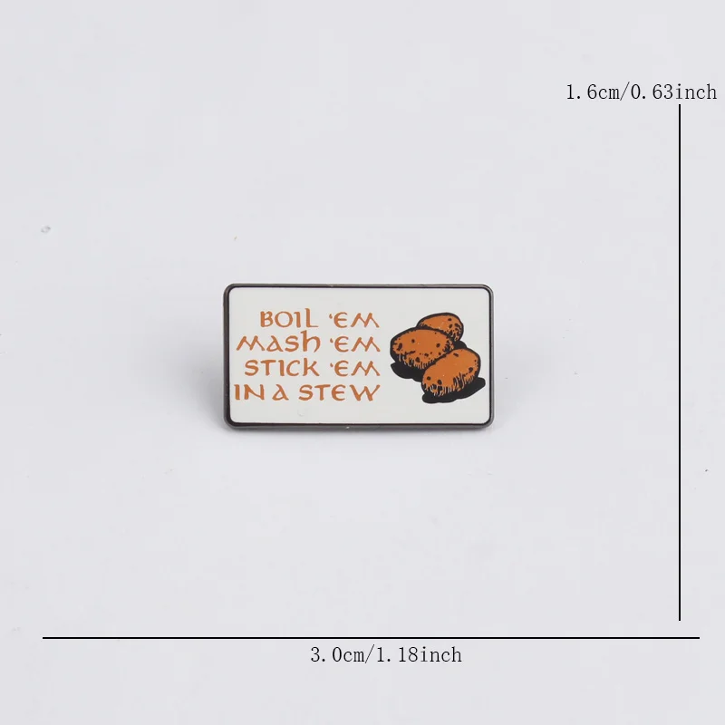 Broche del Señor de los Anillos: puré patatas y guisado - imagen 2