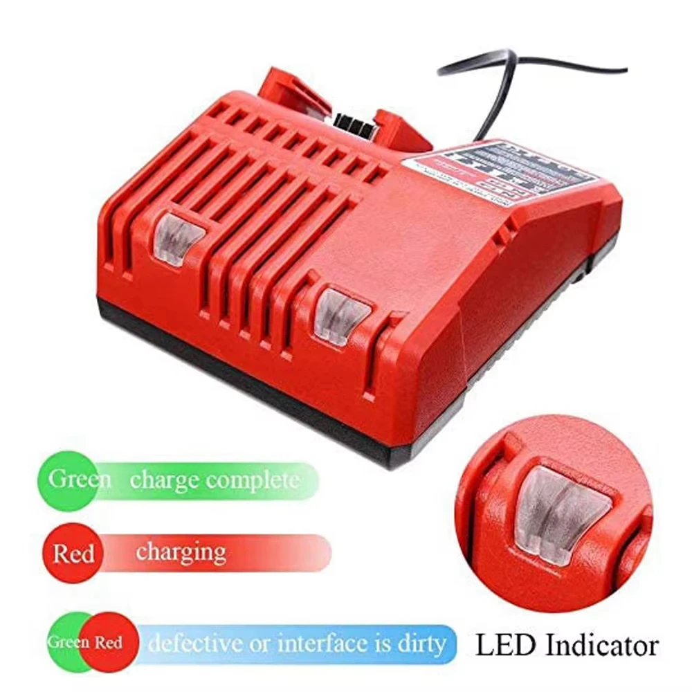 Cargador para baterías M18 14,4V-18V
