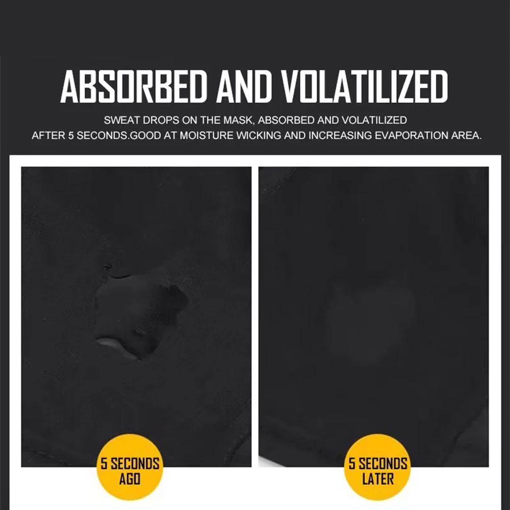 Pasamontañas táctico de malla con protección facial para airsoft - imagen 2