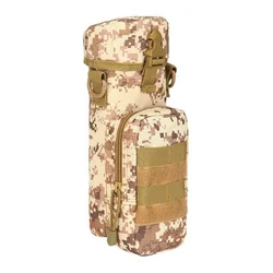 Bolsa táctica Molle para botella de agua, nailon térmico, correa
