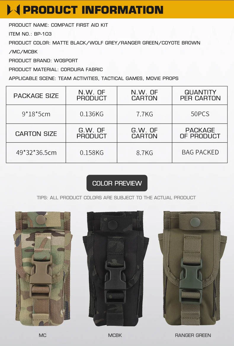 Montaje MOLLE en la parte posterior