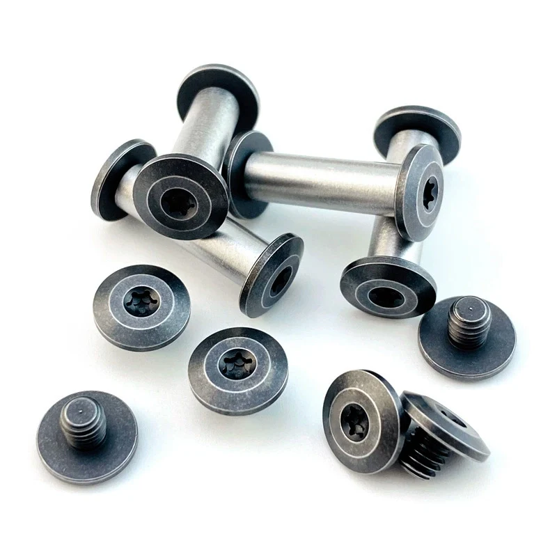 Kit de tornillería M4 de acero inoxidable para mango de cuchillo - imagen 5