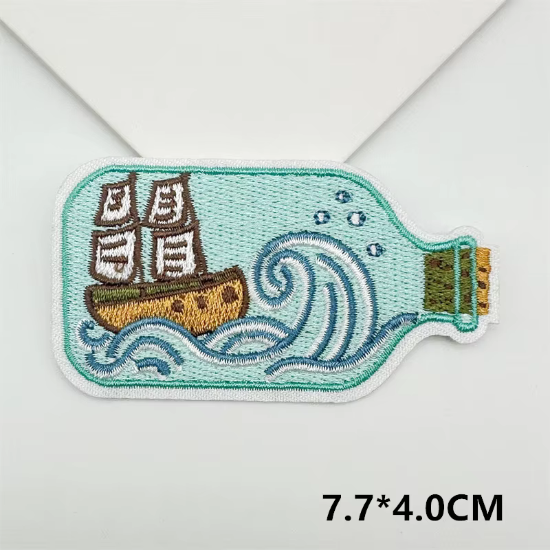 Pegatinas de rayas DIY y apliques