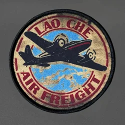 Parche táctico LAO CHE AIR FREIGHT con velcro para mochila