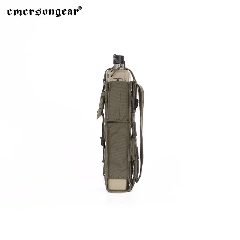 EmersonGear Riñonera MOLLE Porta Radio Táctico Nylon - imagen 4