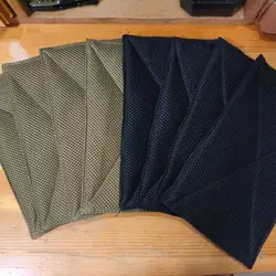 Almohadilla táctica transpirable de malla para chest rig frontal