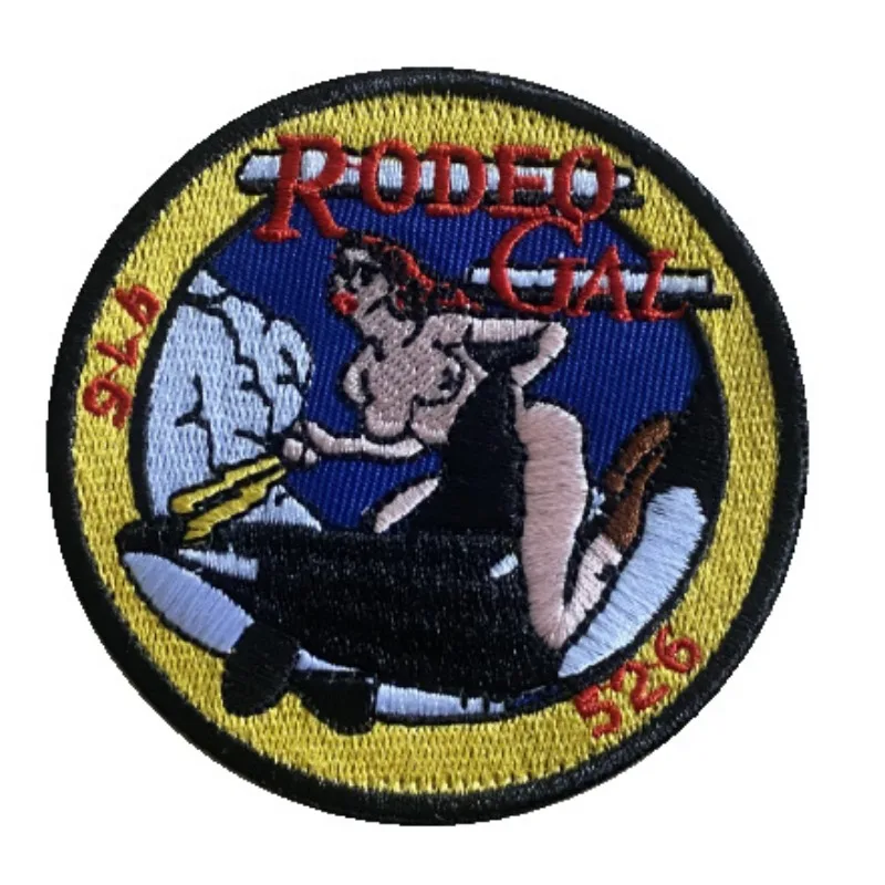 Insignia adhesiva para ropa en tejido