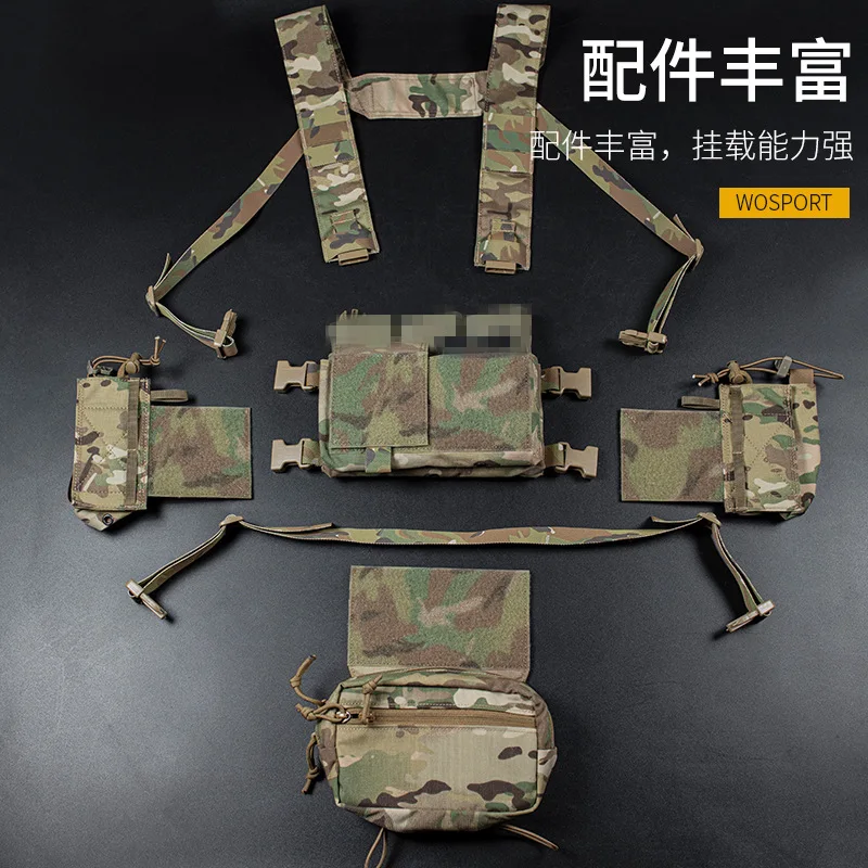 MK4 Chaleco táctico MOLLE expandible de extracción rápida - imagen 5