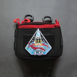 Falcon Dragon Parche táctico bordado astronauta – para mochila