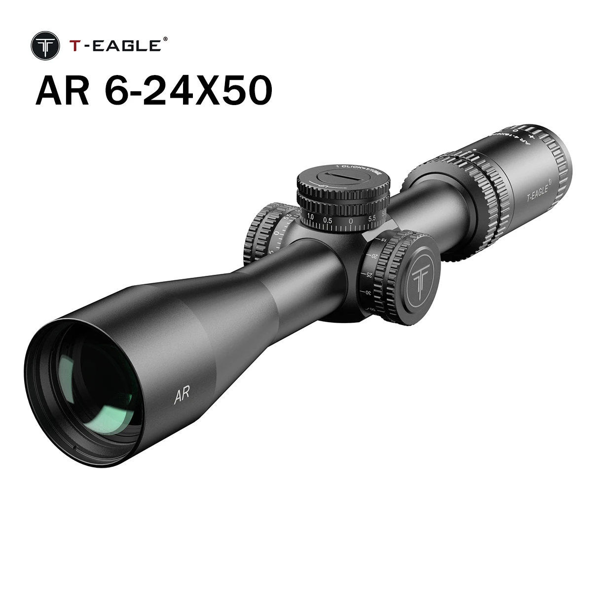 Mira telescópica AR 6-24x50 SF para PCP y largo alcance