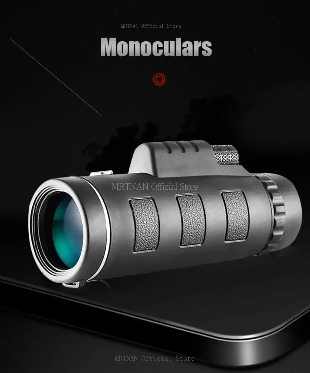 Telescopio monocular con diseño portátil