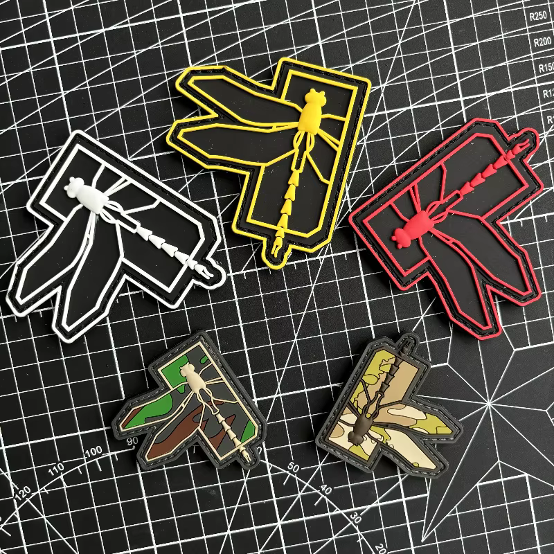 Haley Strategic parche táctico 3D PVC libélula morale patch gancho - imagen 3