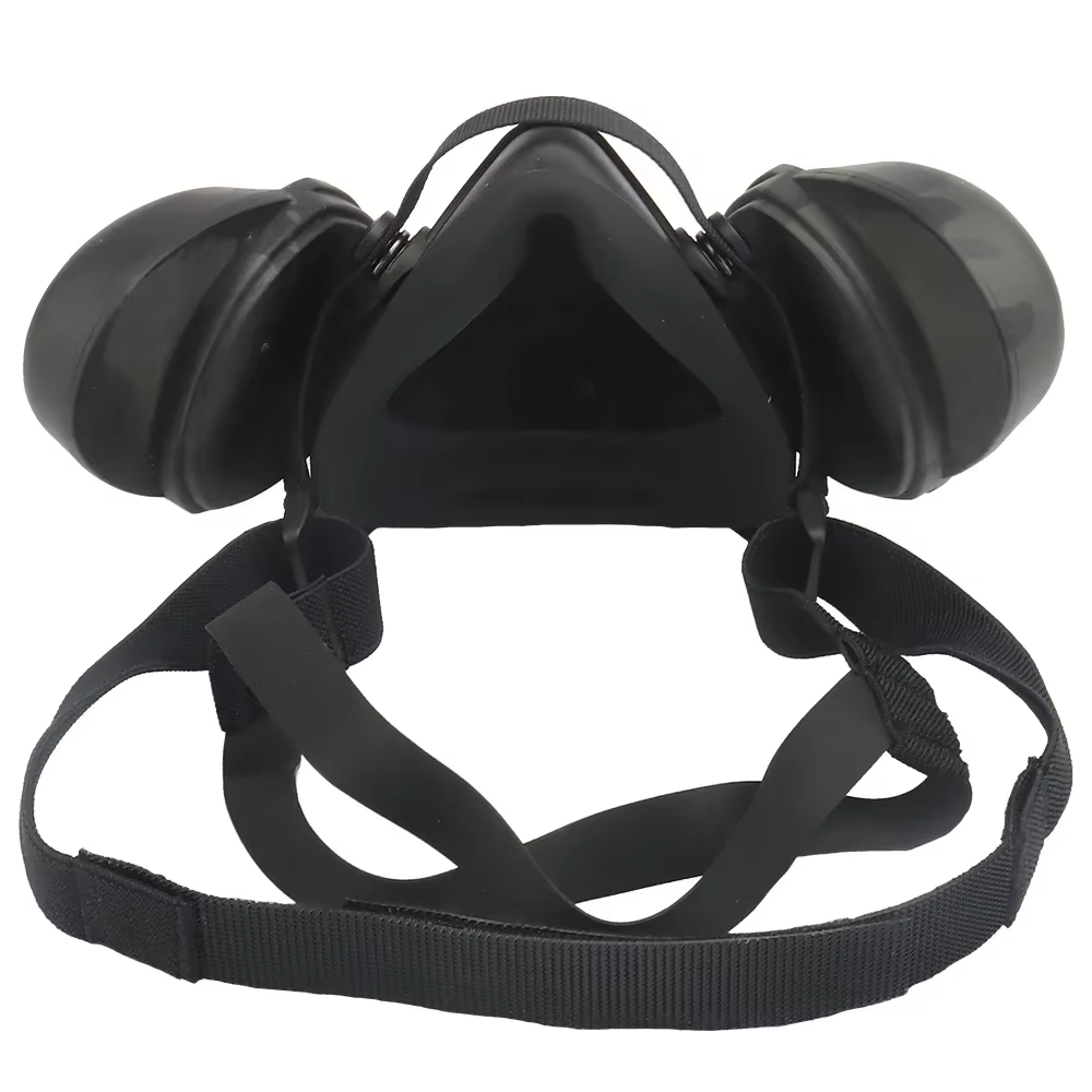 Mascarilla gas media cara táctica – Paintball y cosplay - imagen 5