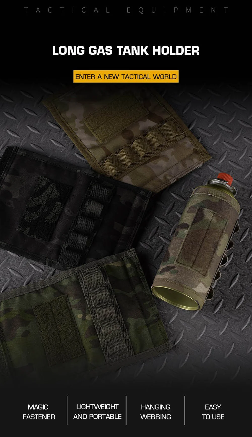 Funda de almacenamiento estilo camuflaje