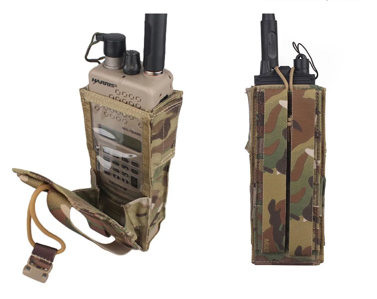 Portaradio MOLLE PRC 148/152 – Táctico Nylon Airsoft - imagen 3