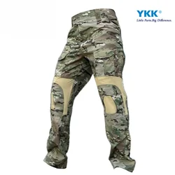 Pantalones Tácticos G2 Nailon Algodón Rodilleras Reforzadas