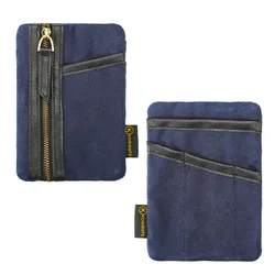 Monedero EDC táctico portátil para tarjetas y cambio de exterior