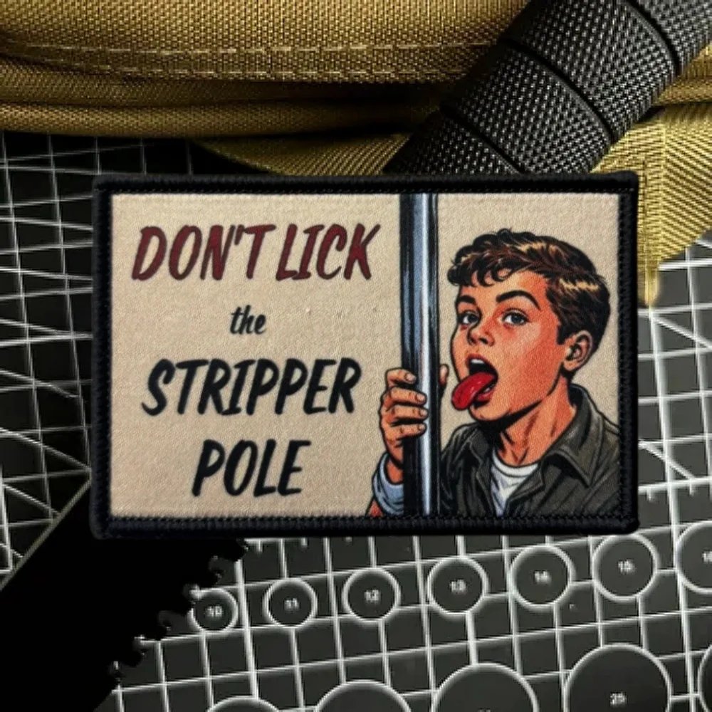 Parche táctico impreso gancho y bucle para ropa y mochila militar - imagen 3