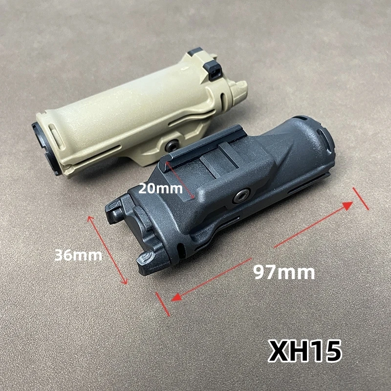 Linterna táctica SureFire para riel Picatinny, luz de arma - imagen 2