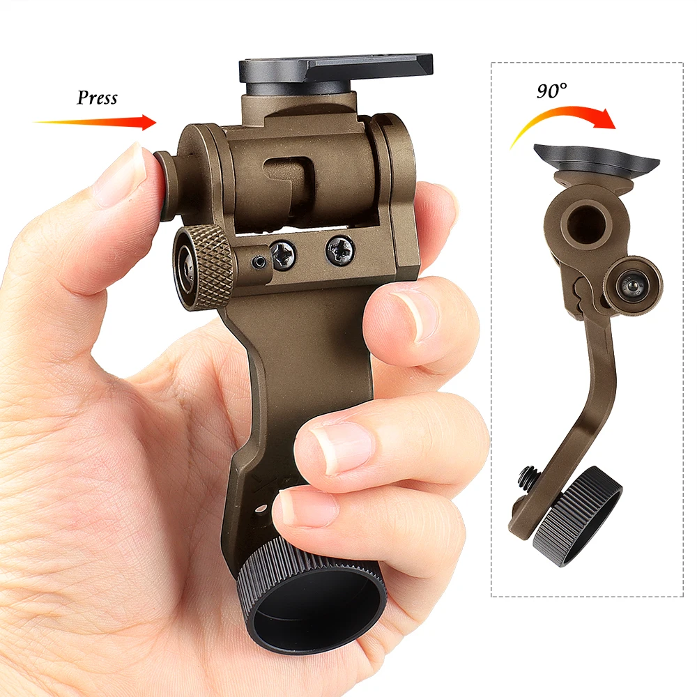 Adaptador NVG y montaje de apoyo