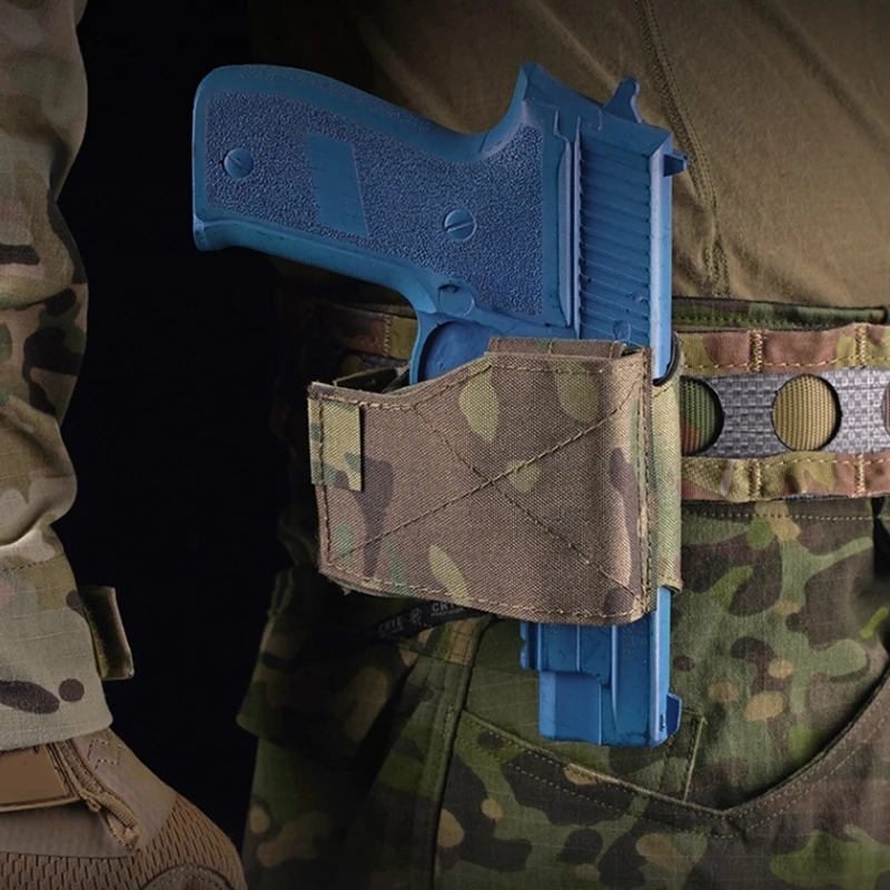 Funda táctica de nailon con sistema MOLLE