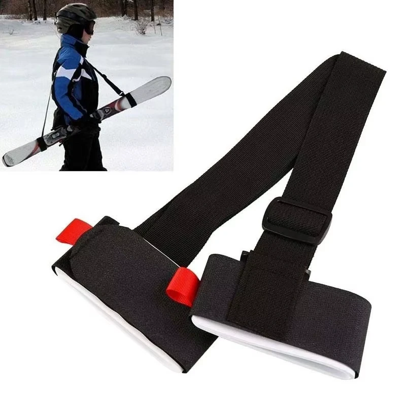 Bastón de ski nylon resistente correa ergonómica hombro ajustable - imagen 4