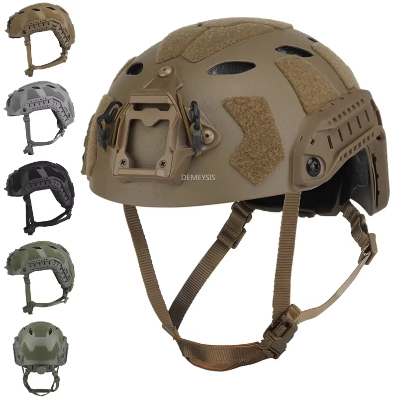 FAST SF Casco táctico militar ligero ventilado de combate