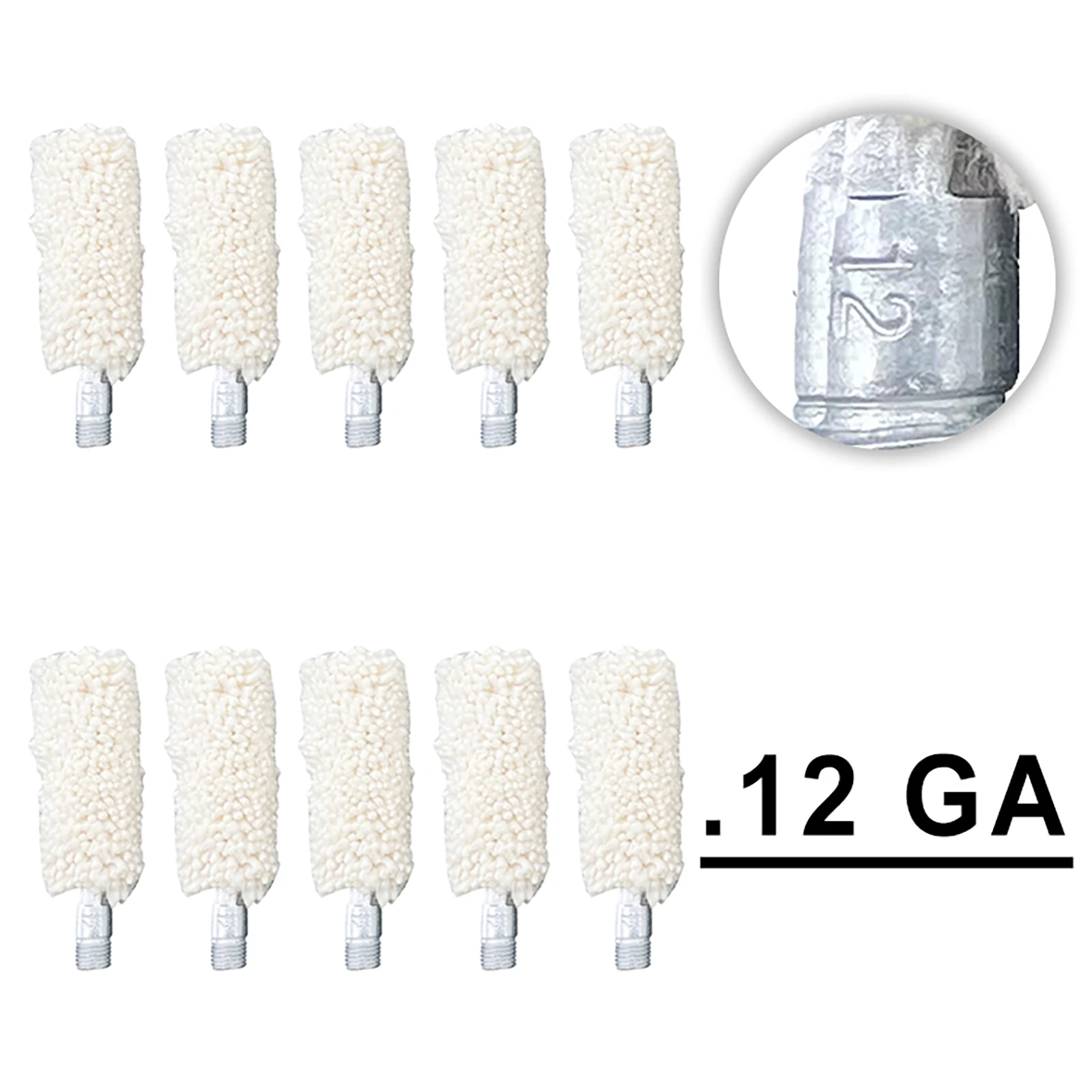 Cepillos algodón limpieza pistola – Rosca universal para mantenimiento - imagen 5