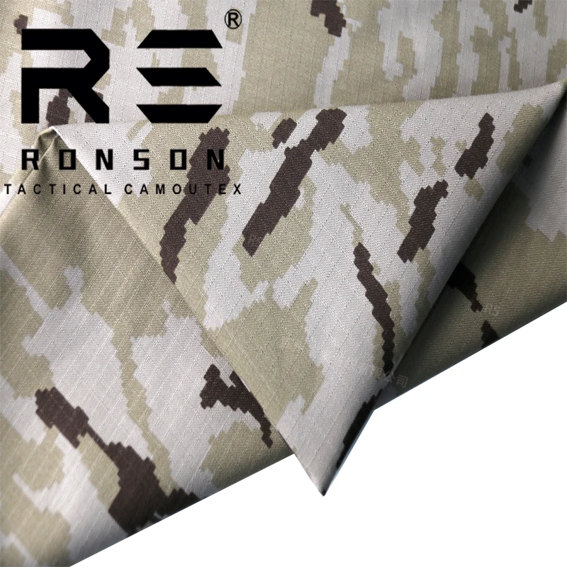Tela táctica NYCO ripstop camuflaje español desierto nailon algodón - imagen 5